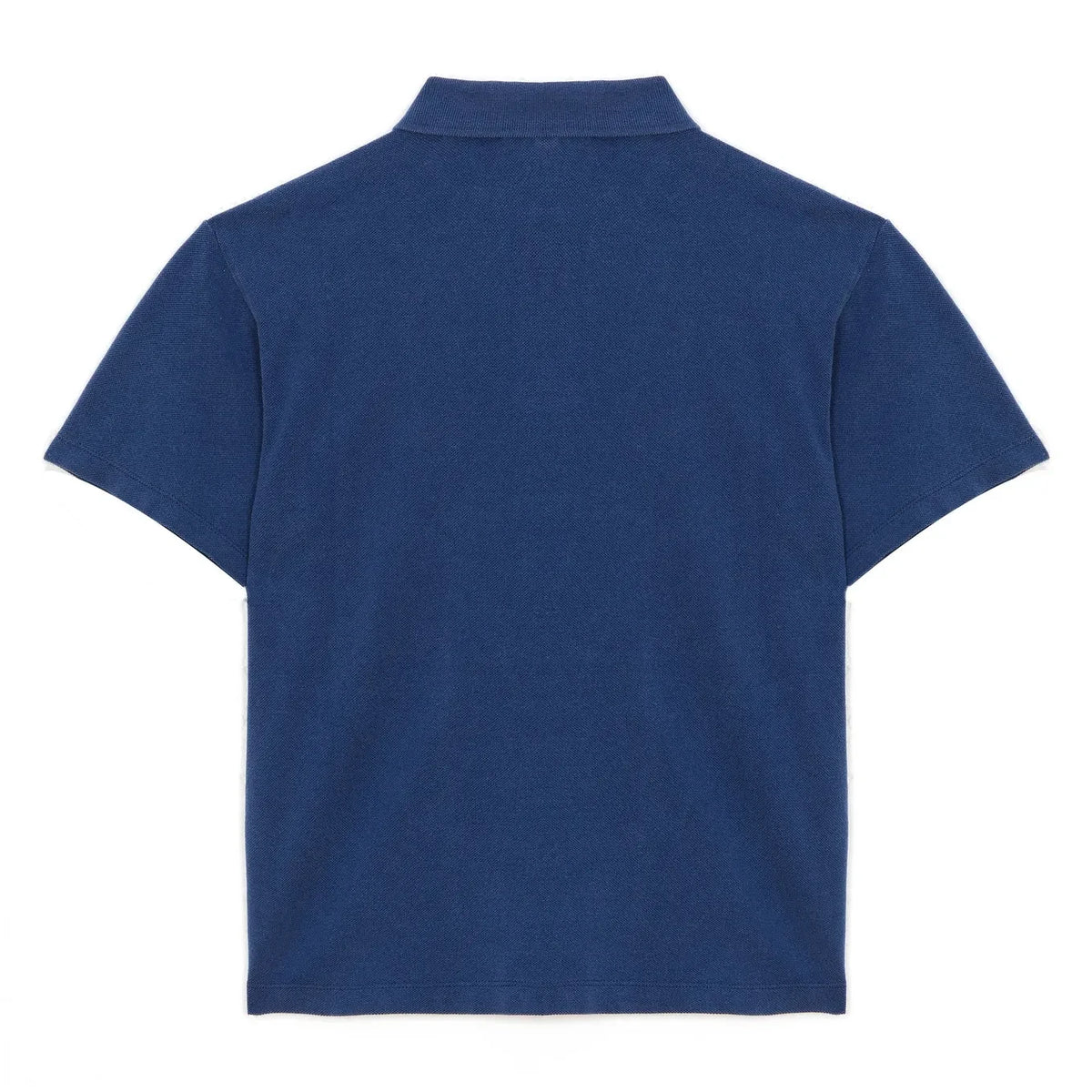 Hundred Pieces - Ozzie Club Sandwich Organic Cotton Polo T-Shirt | Night blue