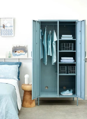 Mustard Made - Twinny Metal Cabinet | Ocean