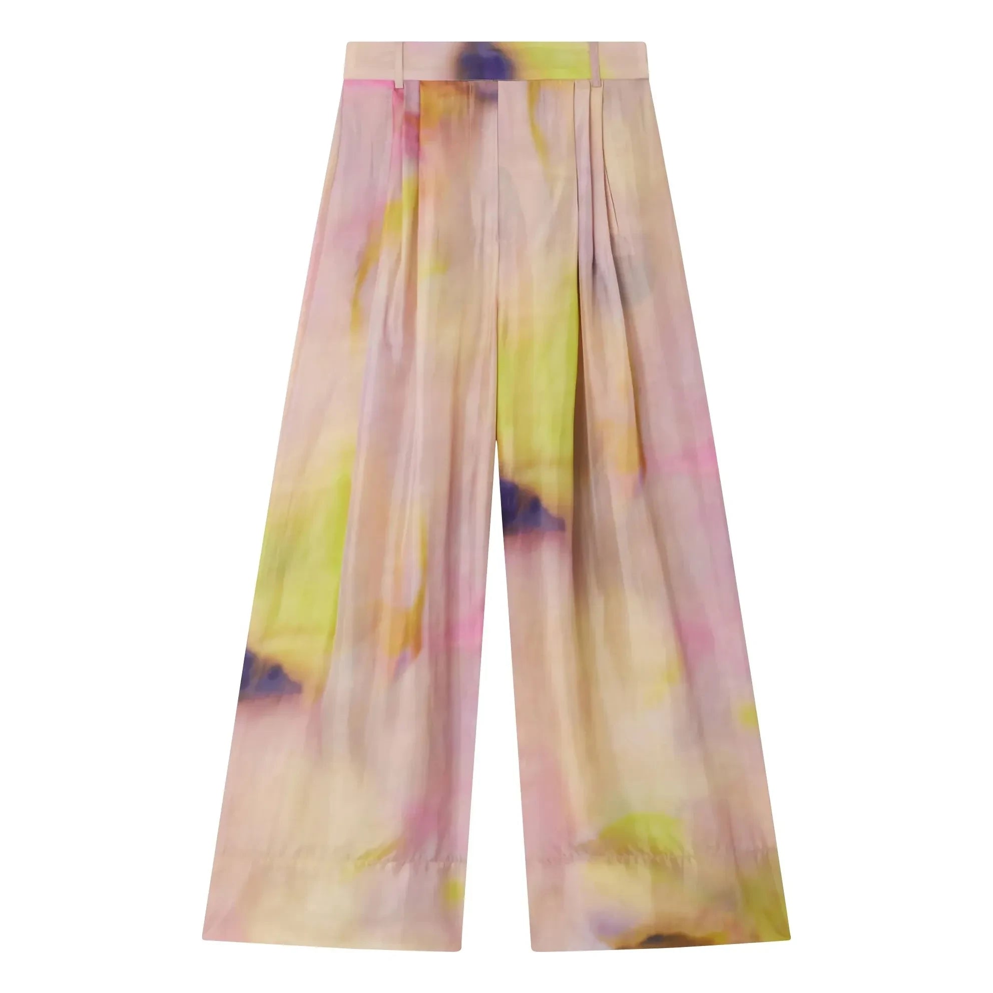 Mes Demoiselles - Pink Silk Pants | Pink
