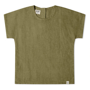 Matona - Easy Lin T-shirt | Olive