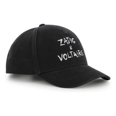 Zadig & Voltaire - Logo şapka | Siyah