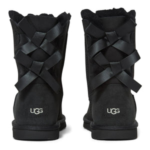 UGG - Bailey Bow Lined Suede Boots | Black