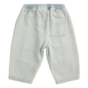 Bobo Choses - Washed Organic Cotton Jeans | Light Blue