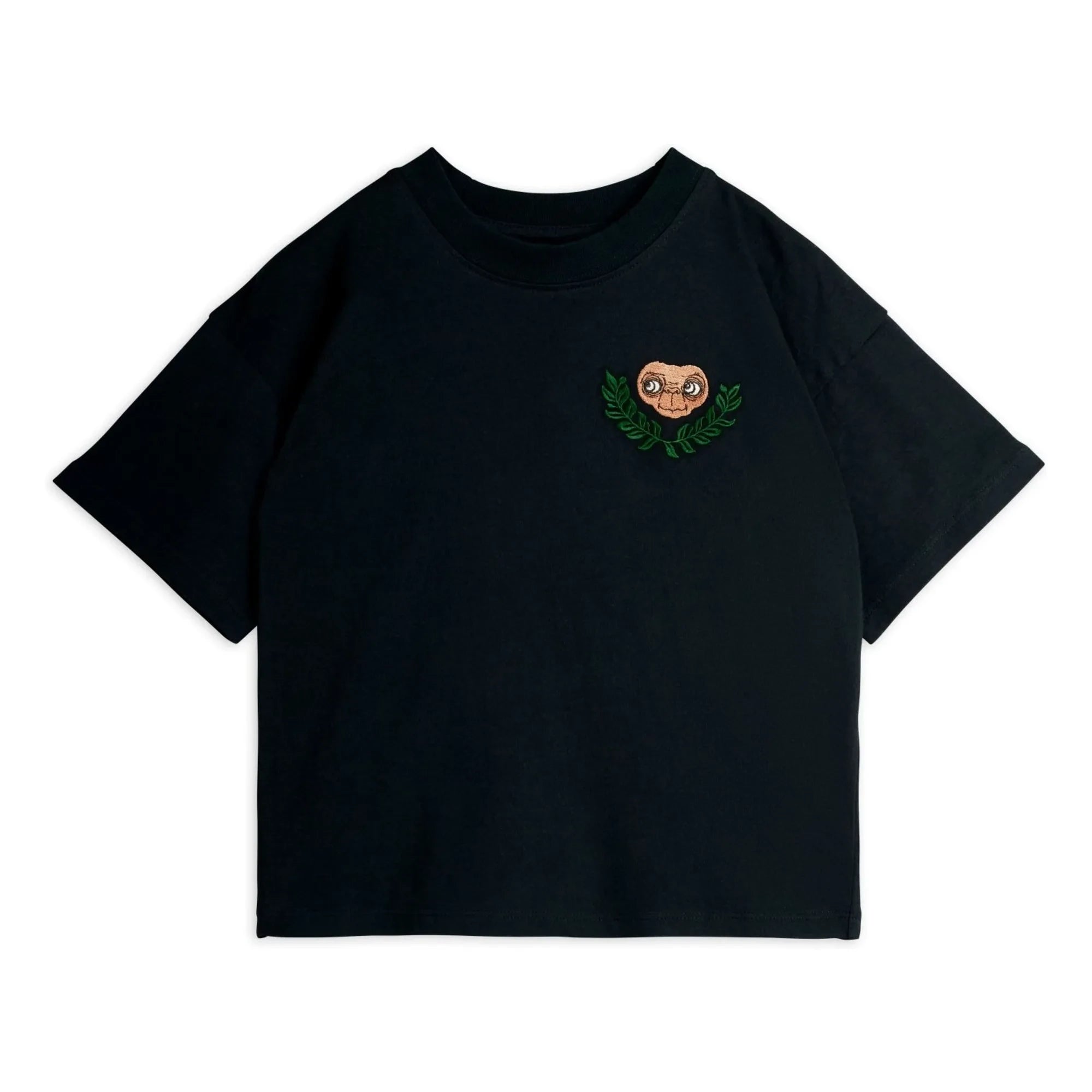Mini Rodini - E.T. Organic Cotton T-Shirt | Black