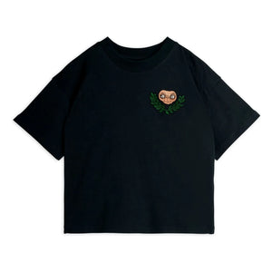 Mini Rodini - E.T. Organic Cotton T-Shirt | Black