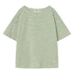 Cozmo - Alan Striped T-Shirt | Meadow Green