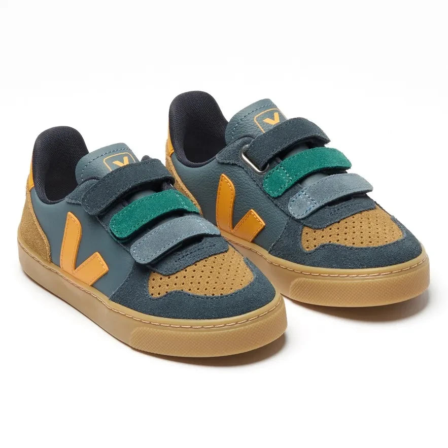 Veja - Scratch Sneakers Small V-10 Deri | Mavi