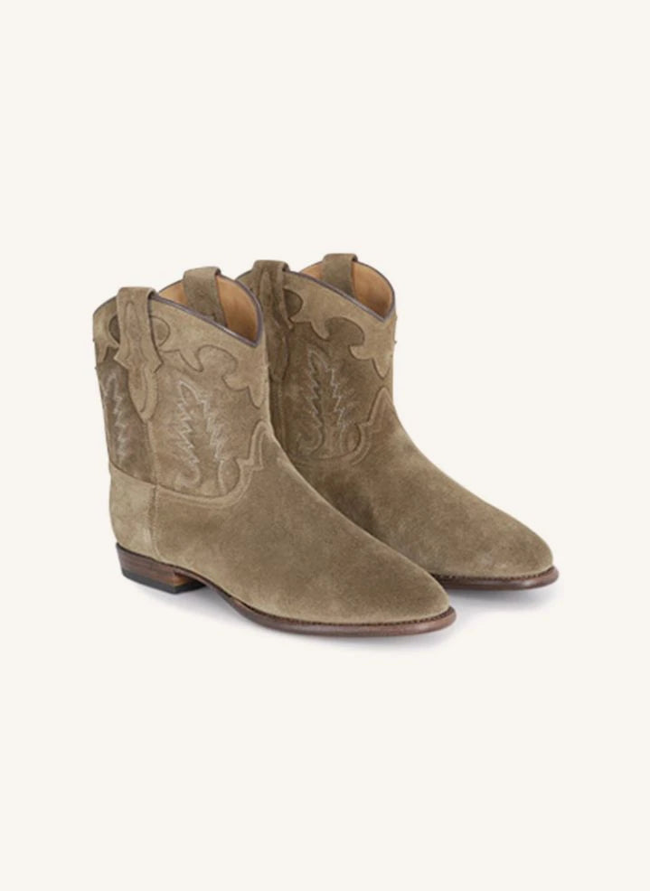 Shiloh Heritage - Early Night Suede Boots | Hazel
