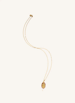Palas - “Le Secret” Long Necklace | Red