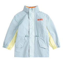Bobo Choses - Recycled Fiber Waterproof Coat | Light Blue