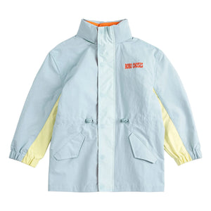 Bobo Choses - Recycled Fiber Waterproof Coat | Light Blue