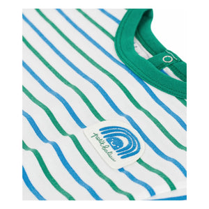 Petit Bateau - Striped T-Shirt | White