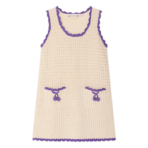 Bonpoint - Lali Knit Dress | Ecru