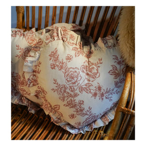 Anna + Nina - Capricious Heart Pillow | Red