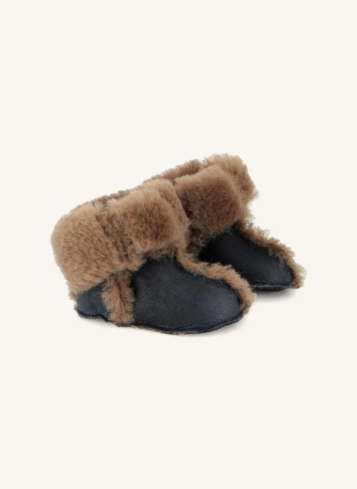 Pom d'Api - Gift Chabraque Padded Slippers | Blue