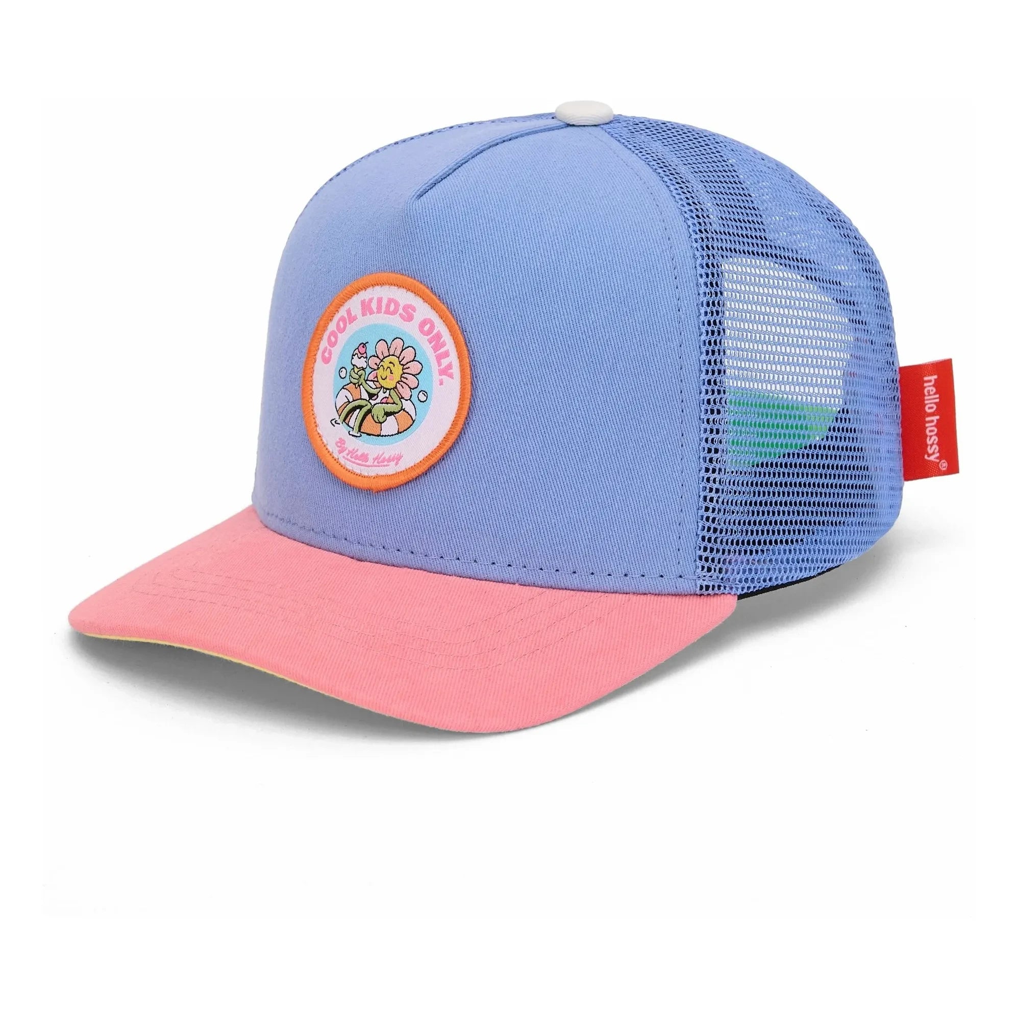 Hello Hossy - Blue Trucker Fleet Curved Brim Hat