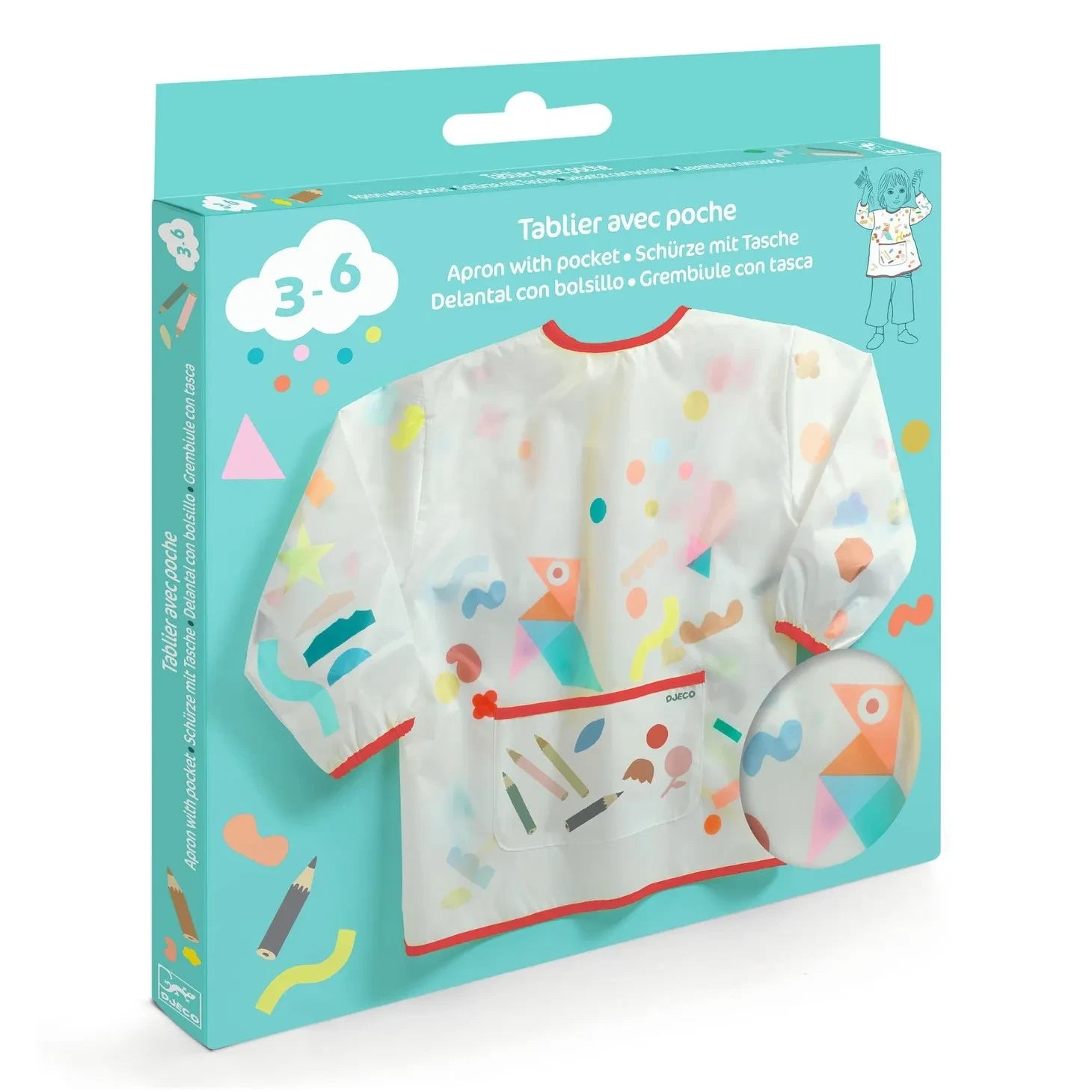Djeco - Art and craft apron