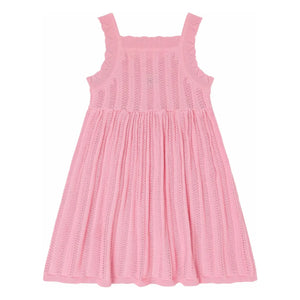 FUB - Organic Cotton Fine Knit Summer Dress | Candy Pink