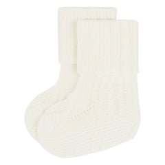 Bompard - Cashmere Twist Slippers | Cream