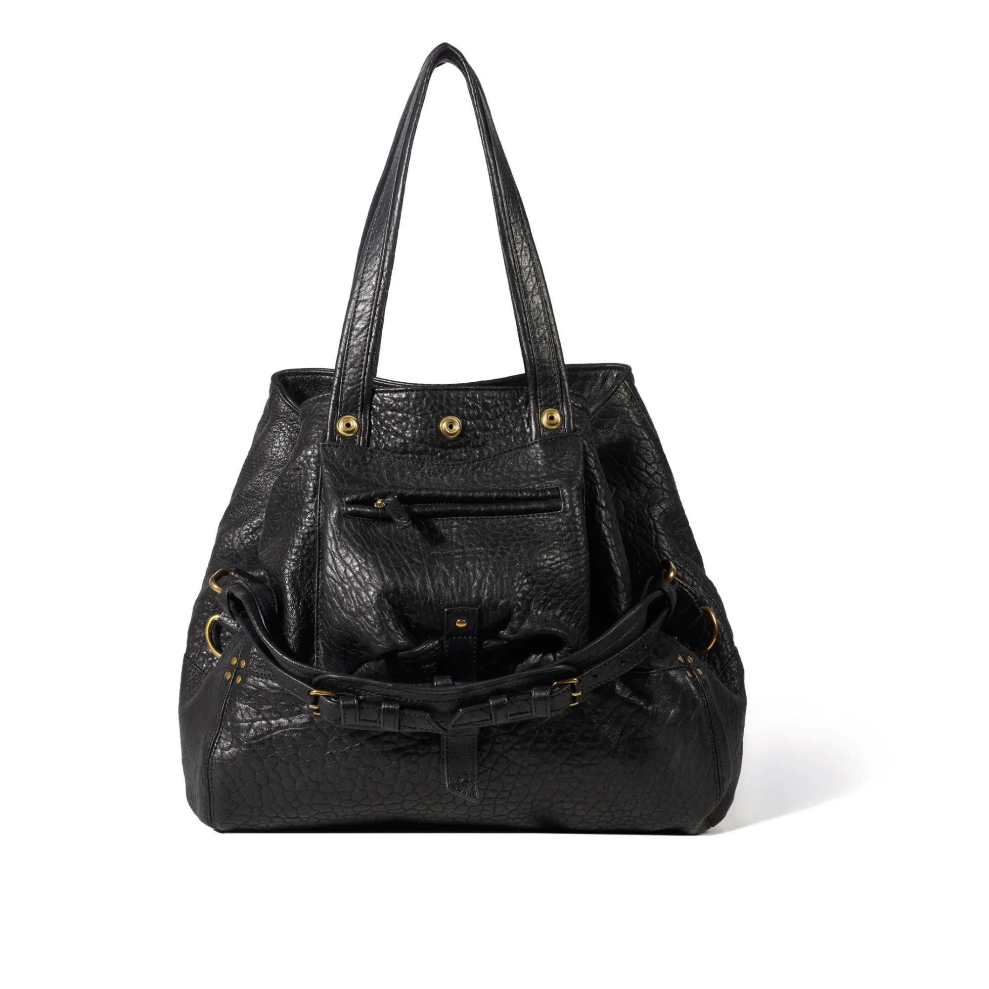 Jérôme Dreyfuss - Billy Sheepskin Handbag - M | Black