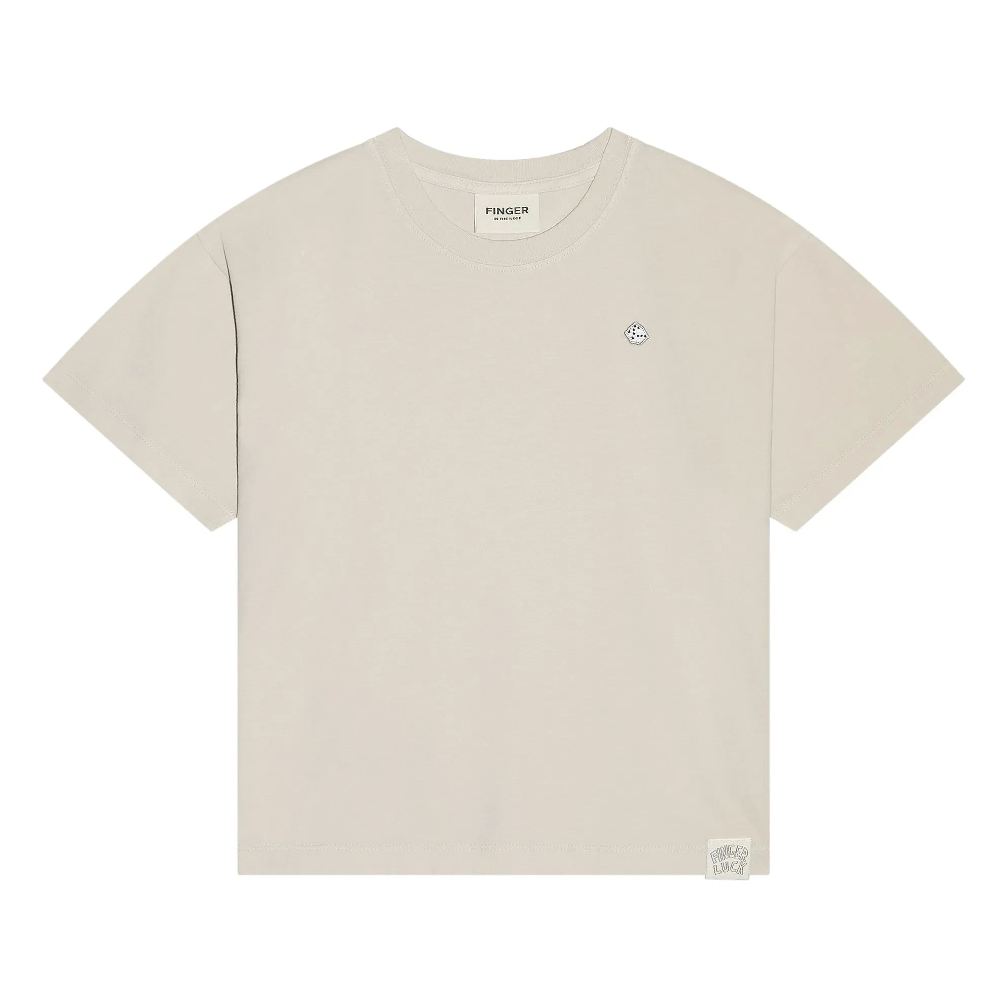 Finger in the Nose - Queen T-shirt Organic Cotton | Pearl Gray