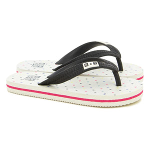 Bonton - Paf Toe-Post Sandals | White