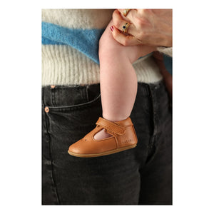 Lazare - Striped Slippers César Etoiles | Camel Hair