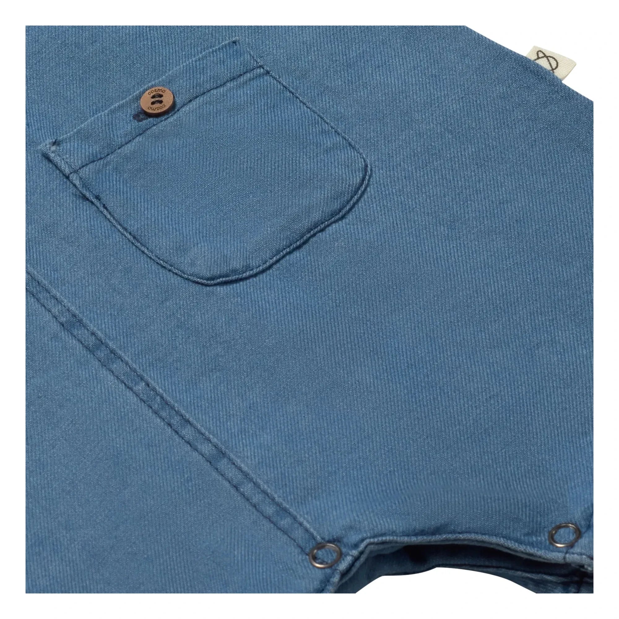 Cozmo - Sage Denim Jumpsuit | Blue