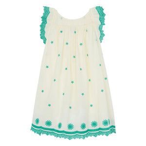 Bonton - Lena Ruffled Dress | Ecru