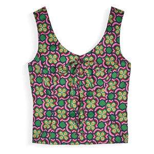 Maria de la Orden - Bowen Cotton Top | Pink
