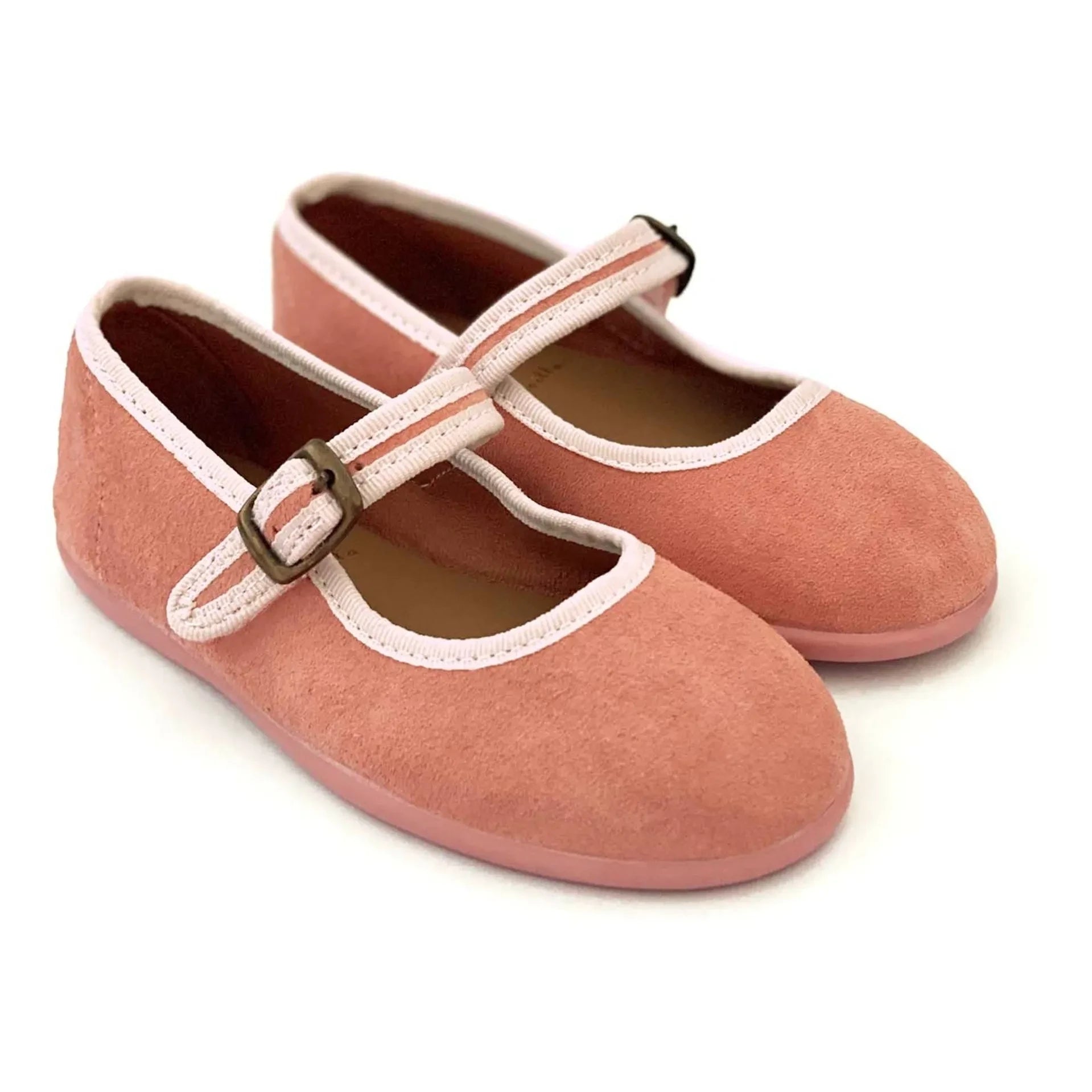 Hermosilla - Chaillot Suede Ballerina | Pink