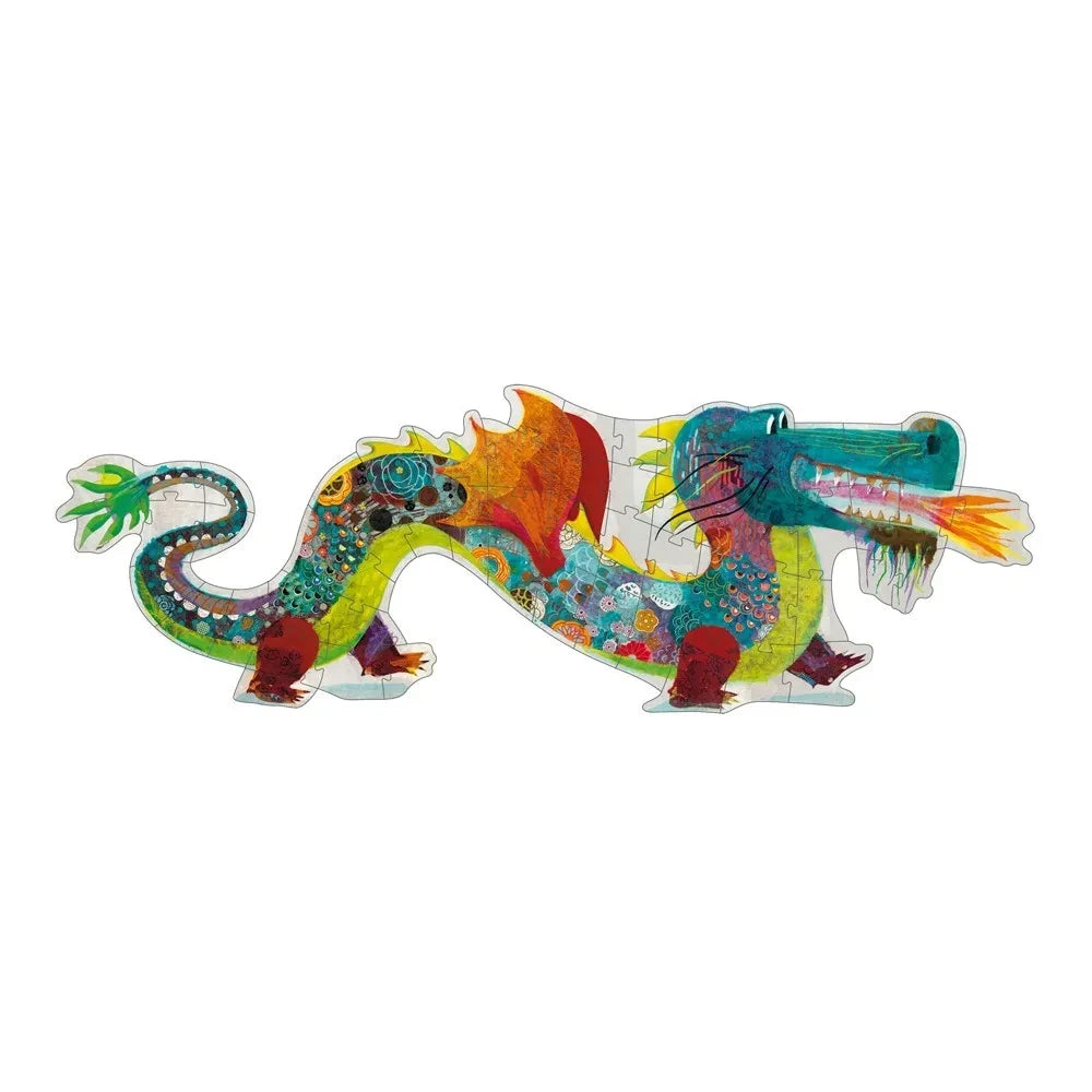 Djeco - Giant Puzzle Lion the Dragon