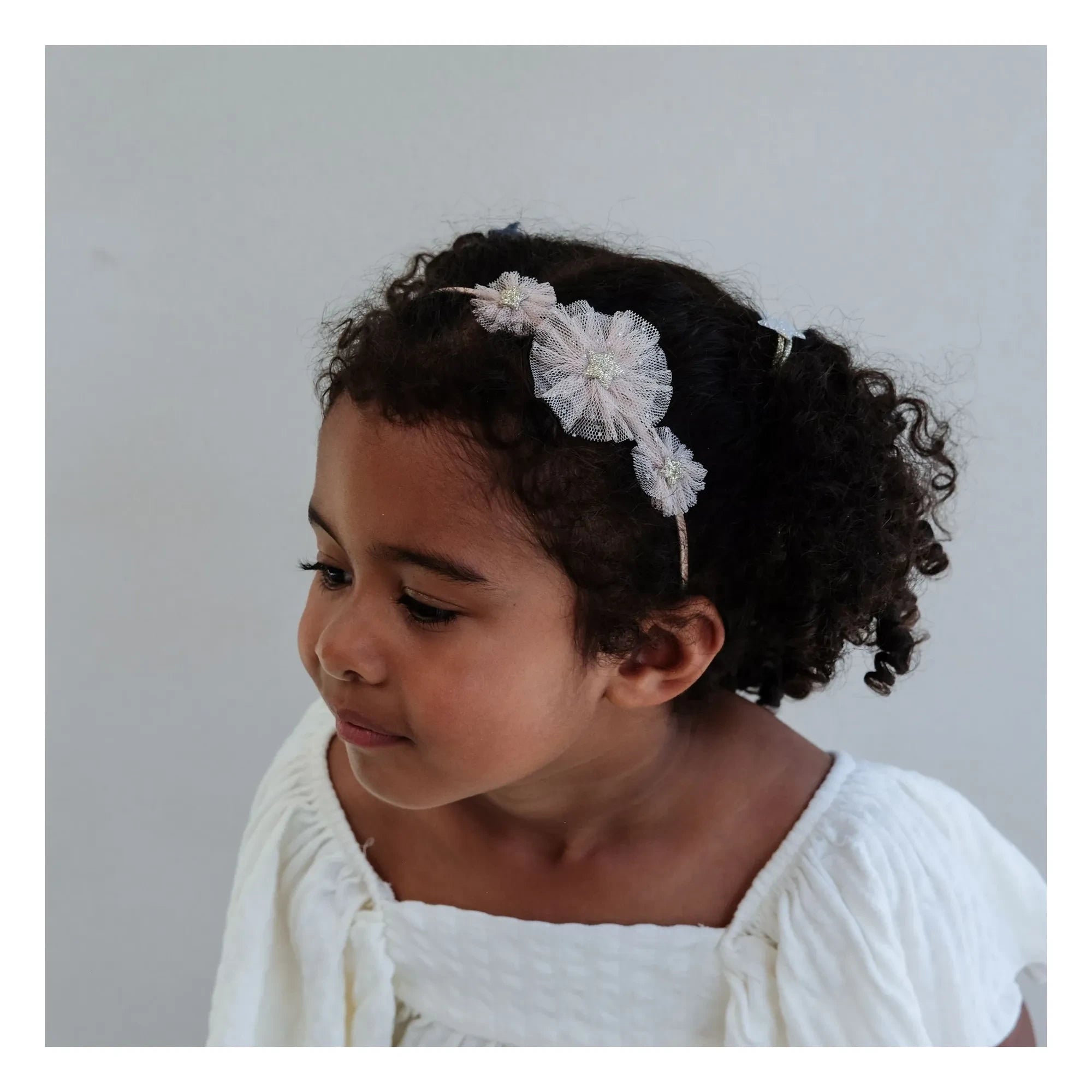 Mimi & Lula - Alice Rosette headband | Beige