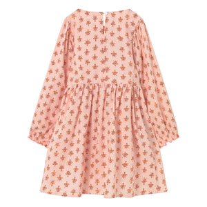 Cozmo - Alba Fleurie Organic Cotton Dress | Powder Pink
