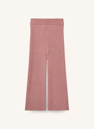 Copenhagen Colors - Salaş Kesim Merinos Yün Pantolon | Toz Pembe