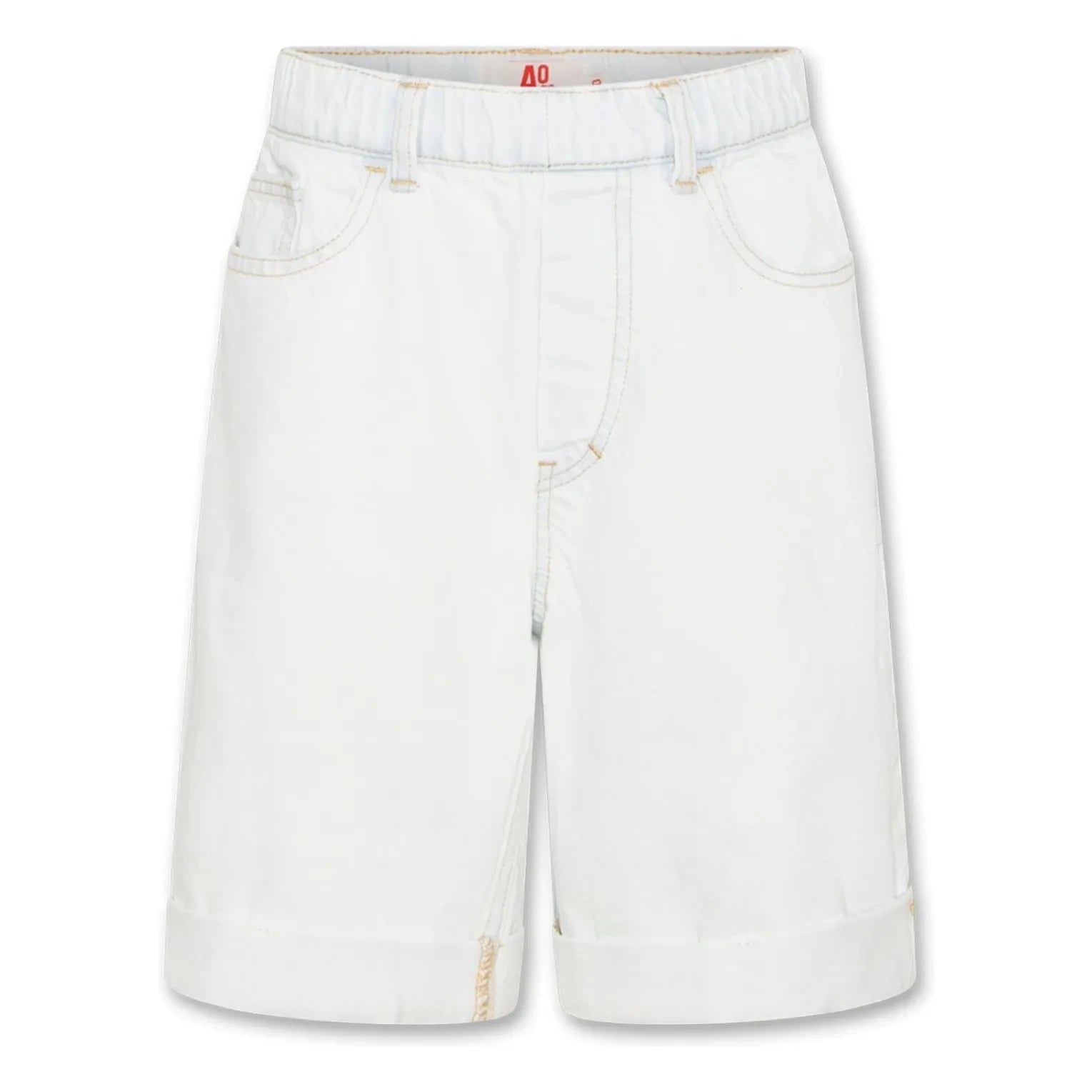 AO76 - Adamo Jean Shorts | White