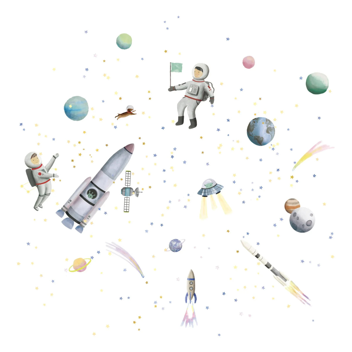 MIMI'lou - Space Large Sticker