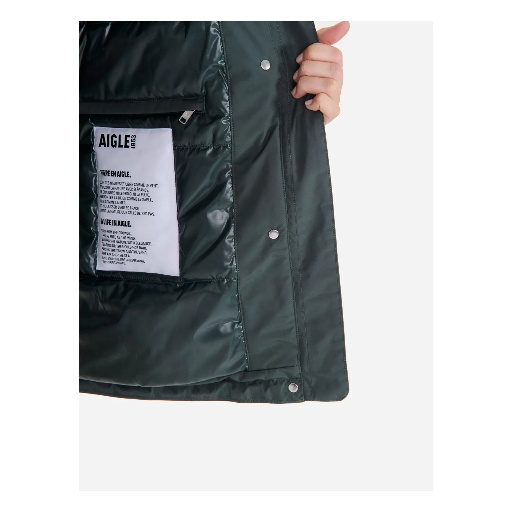 Aigle - Gore-Tex Recycled Fiber Mi-Long Parka | Verdigris