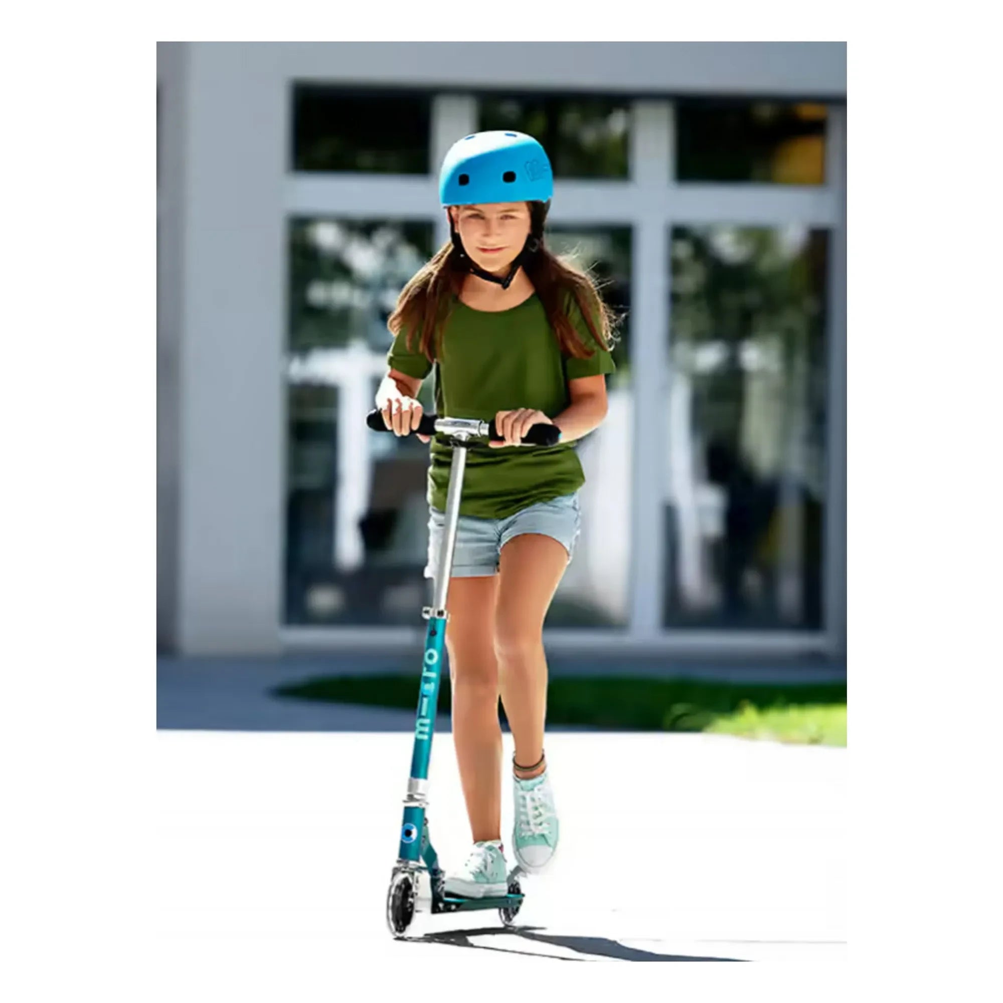 Micro - Sprite LED Scooter | Petrol Blue