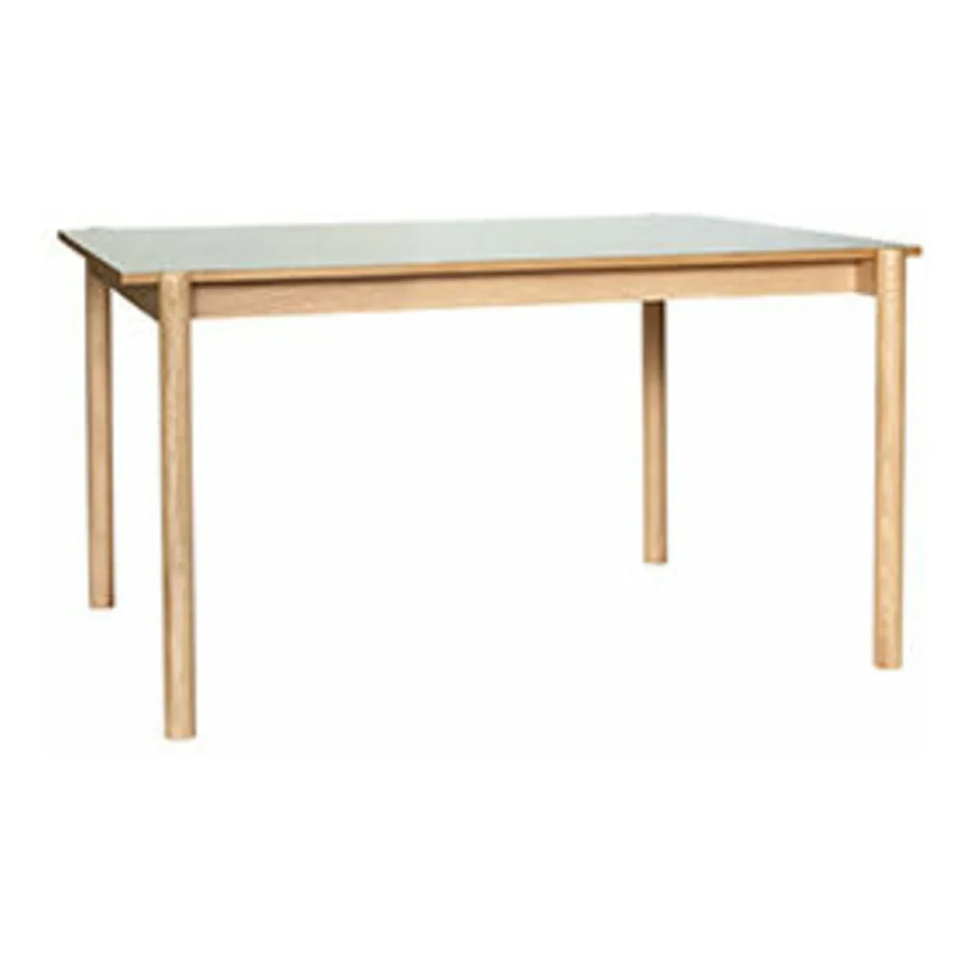 Hübsch - Oblik Oak Table | Light Gray
