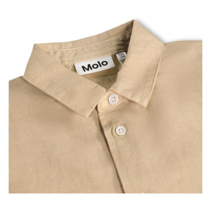 Molo - Richie Gradient Keten Gömlek | Bej