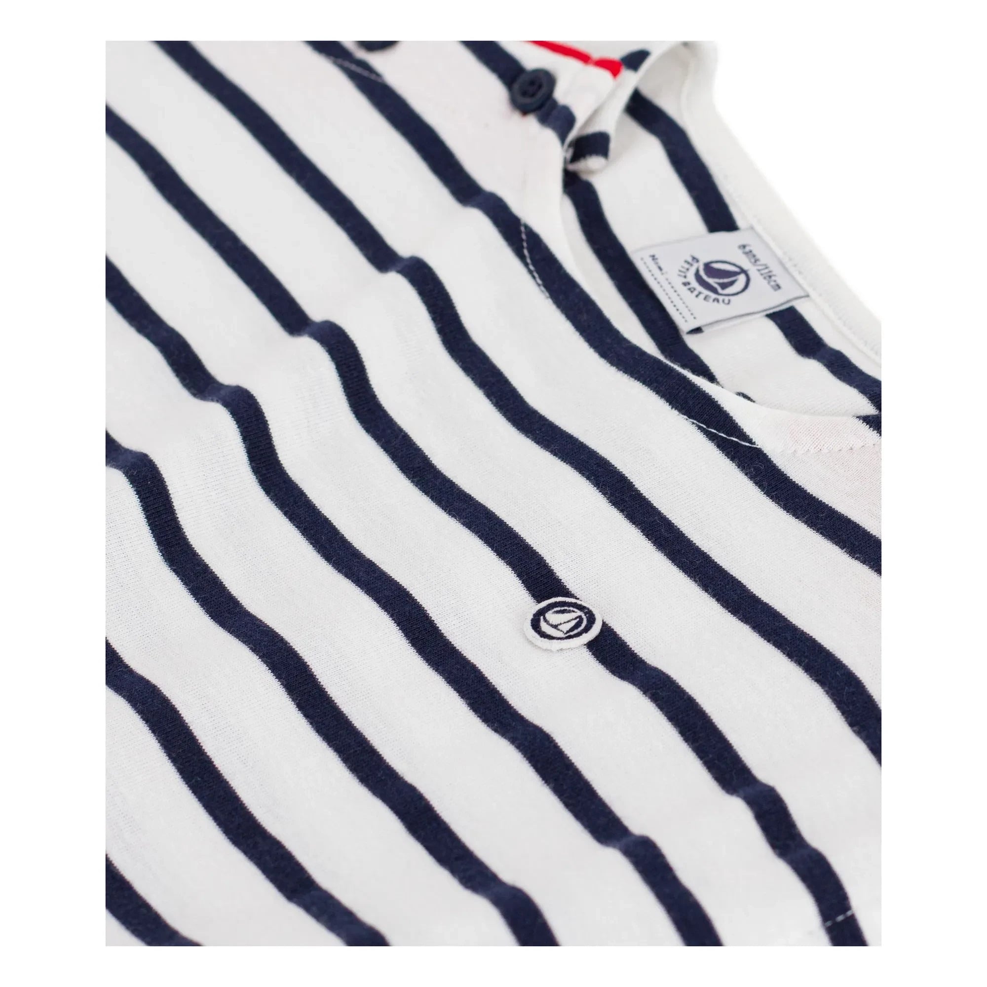 Petit Bateau - Striped Sleeveless Dress | White