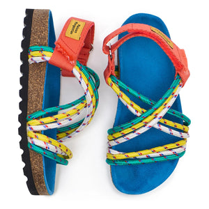 Maison Mangostan - Blue Strap Sandals