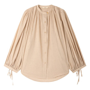 Sessùn - Dali Striped Blouse | Navy