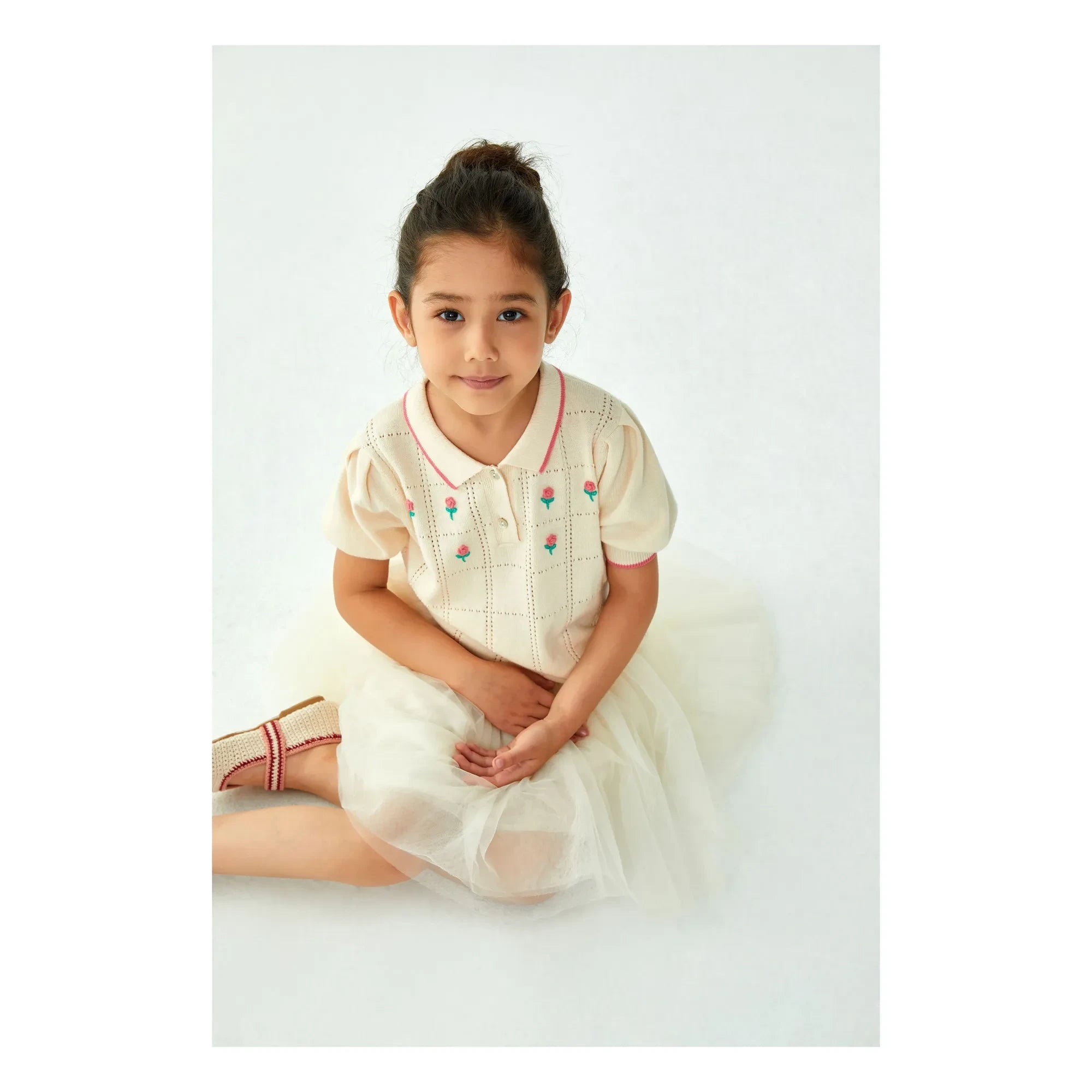 C'era Una Volta - Polo Maria Knit | Cream
