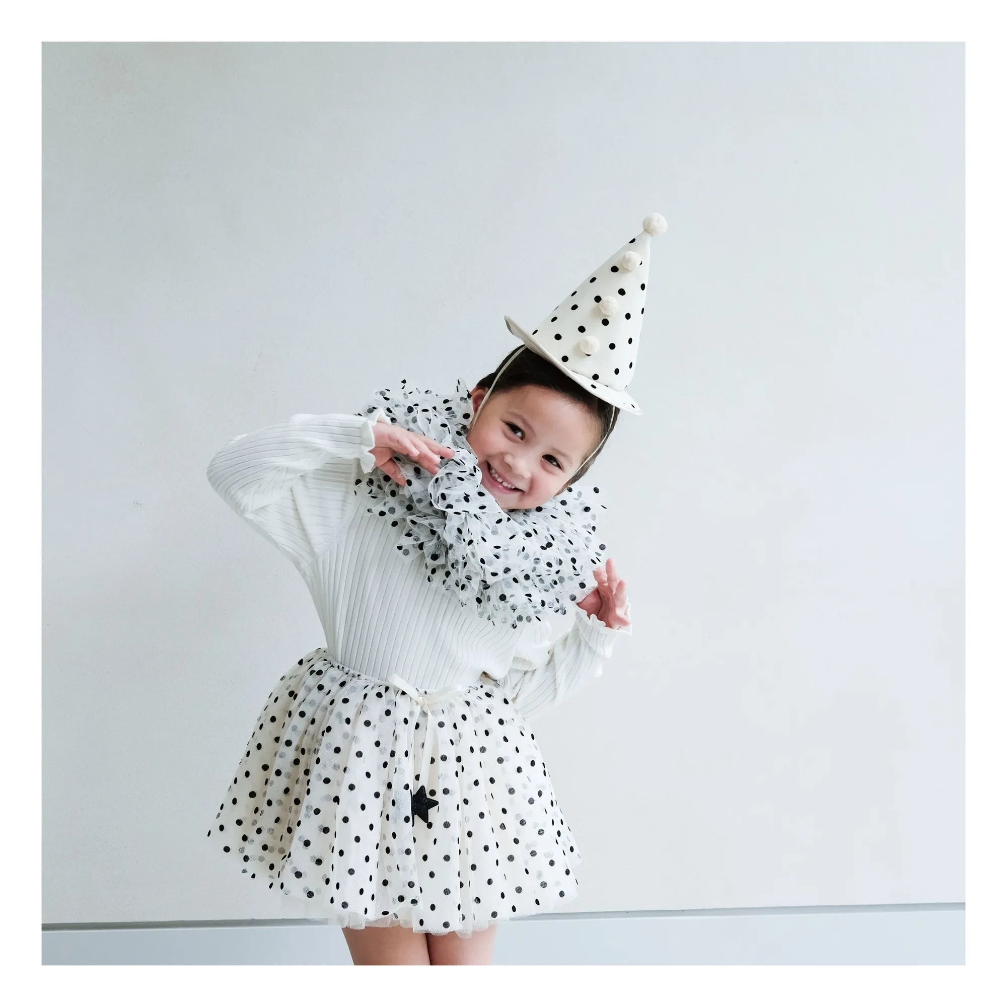 Mimi & Lula - Polka Dot Tutu | White