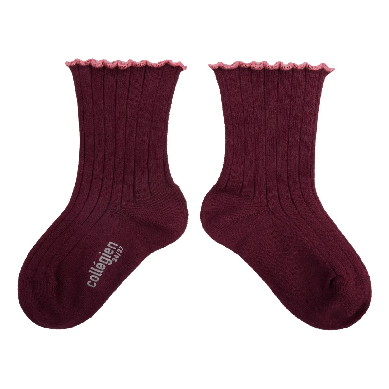 Collégien - Delphine Socks | Burgundy