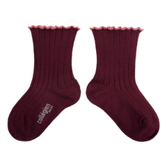 Collégien - Delphine Socks | Burgundy