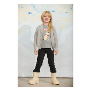 Mini Rodini - Geri Dönüştürülmüş Elyaf Penguen Pantolon | Siyah