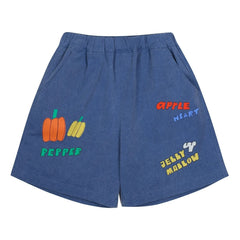 Jelly Mallow - Short Apple Heart | Blue